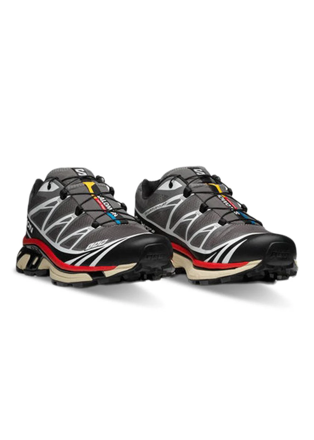 XT-6 Pewter/Black/Aurora Red - Pewter/Black/Aurora Red - Image 5