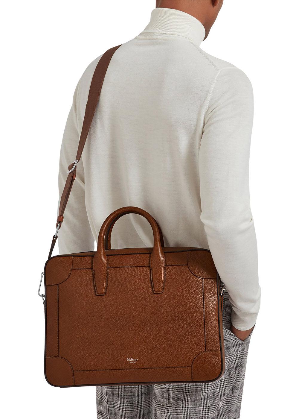 Belgrave single document holder - Oak Small Classic Grain - Image 3