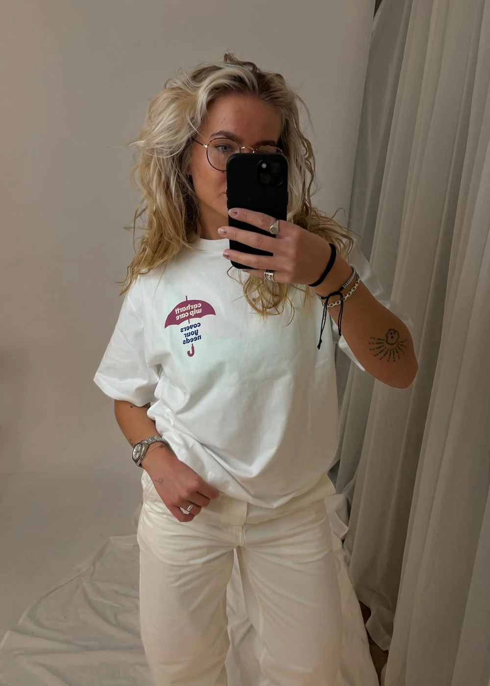 W S/S Covers T-Shirt - White - Image 2