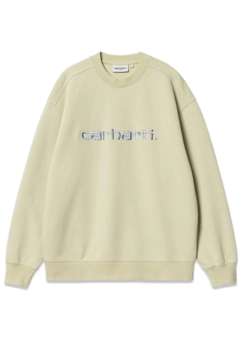 W Carhartt Sweat - Beryl / Frosted Blue