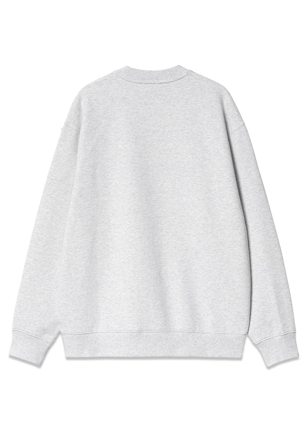 W Carhartt Sweat - Ash Heather / Tyrian - Image 3
