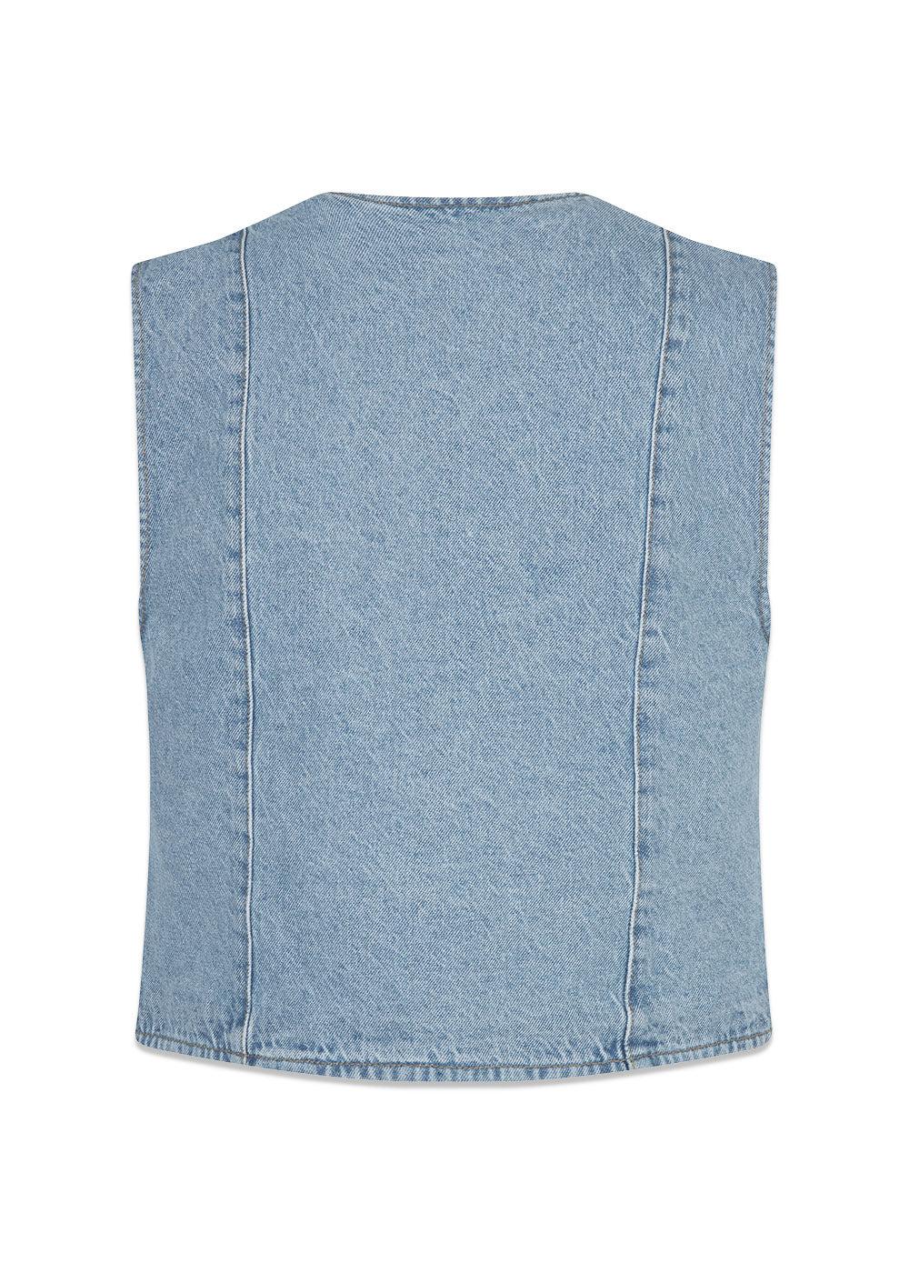 TylinMD vest - Light Blue Wash - Image 4