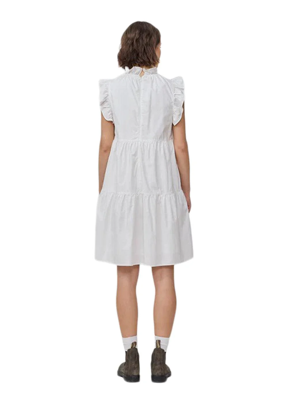 IzakMD Dress - Soft White - Image 5