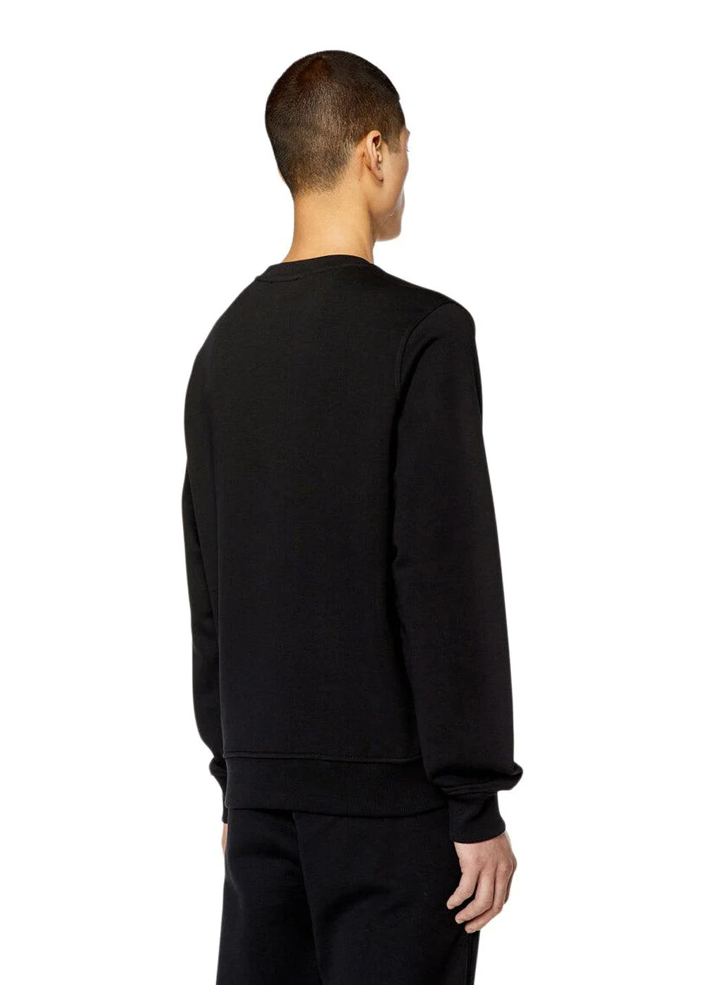 S-GINN-DIV SWEAT-SHIRT - Black Black Black - Image 4