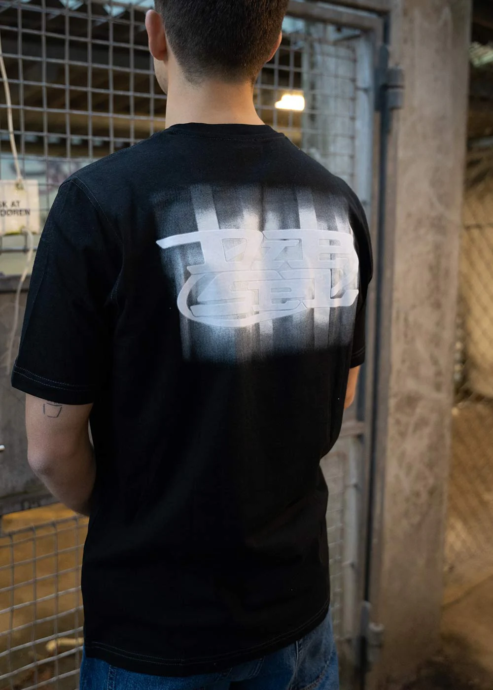 T-JUST-N4 T-SHIRT - Black Black Black - Image 3