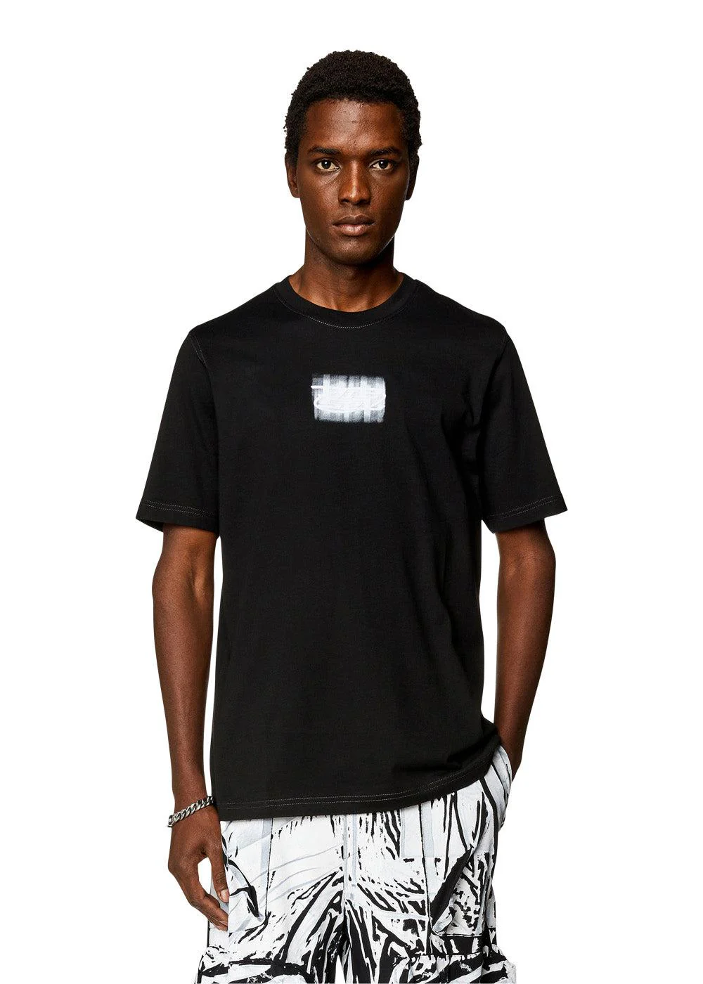 T-JUST-N4 T-SHIRT - Black Black Black - Image 4