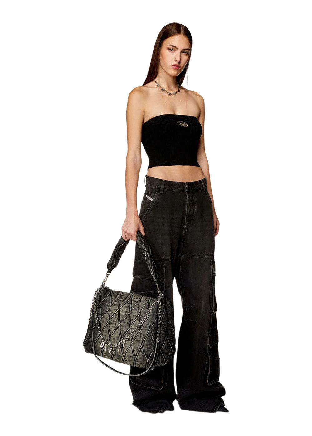 M-CLARKSVILLEX KNITWEAR - Black Black Black - Image 2