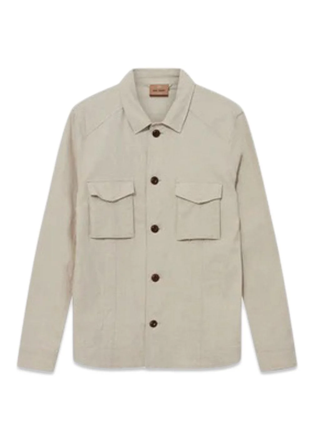 MMGMilo Plage Overshirt - Ecru Melange