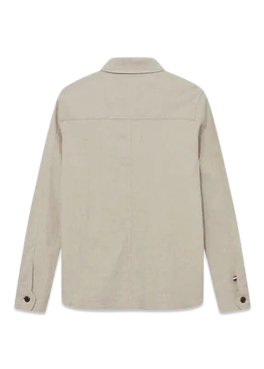 MMGMilo Plage Overshirt - Ecru Melange - Image 2