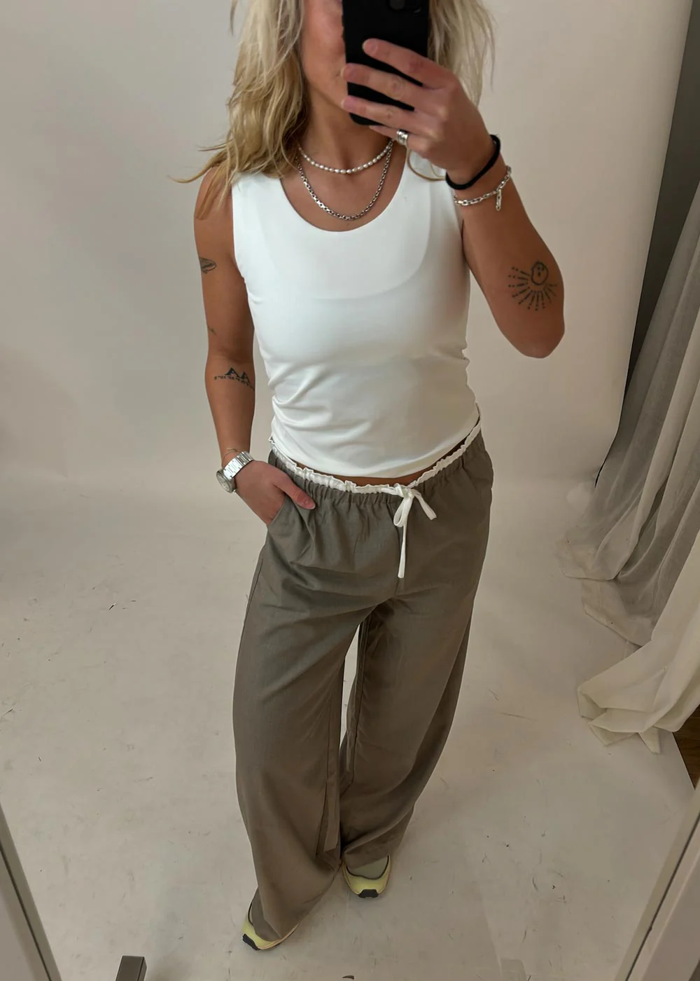 Julius Pants - Grey Melange - Image 3