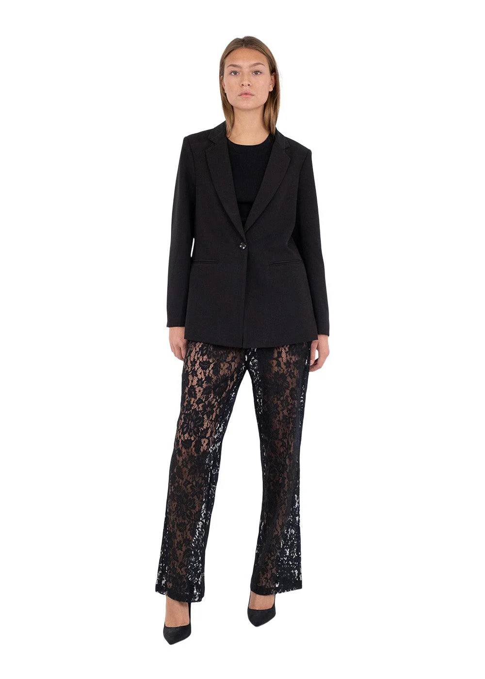 Rebecca Lace Pants - Black - Image 6
