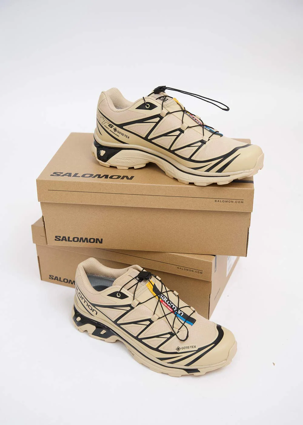 XT-6 GORE-TEX - Safari / Safari / Black - Image 5