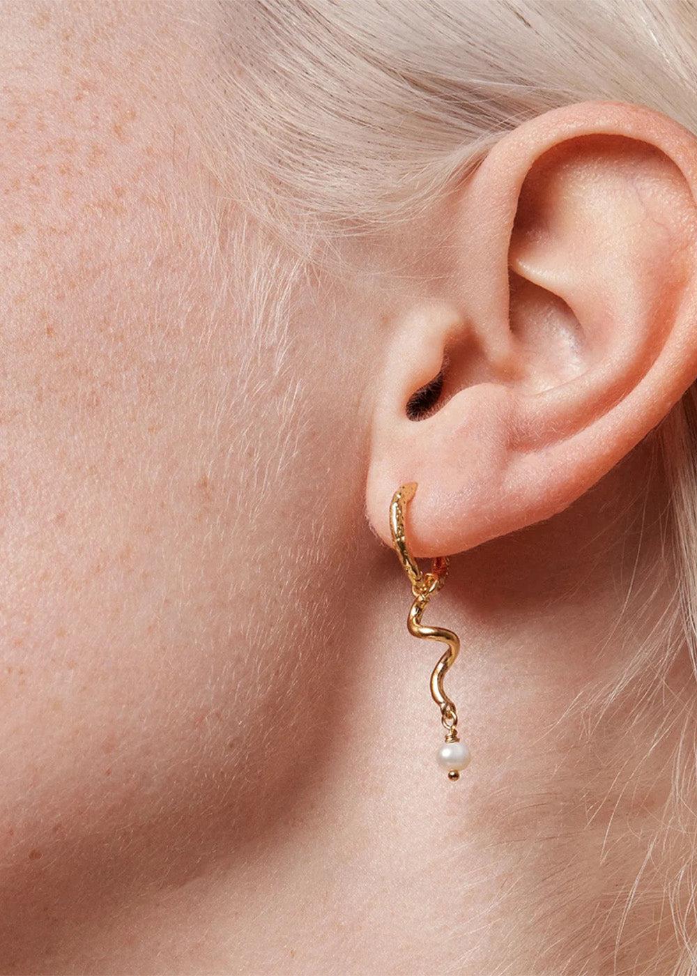 Hoops, Twist - 925S/Gp - Image 2