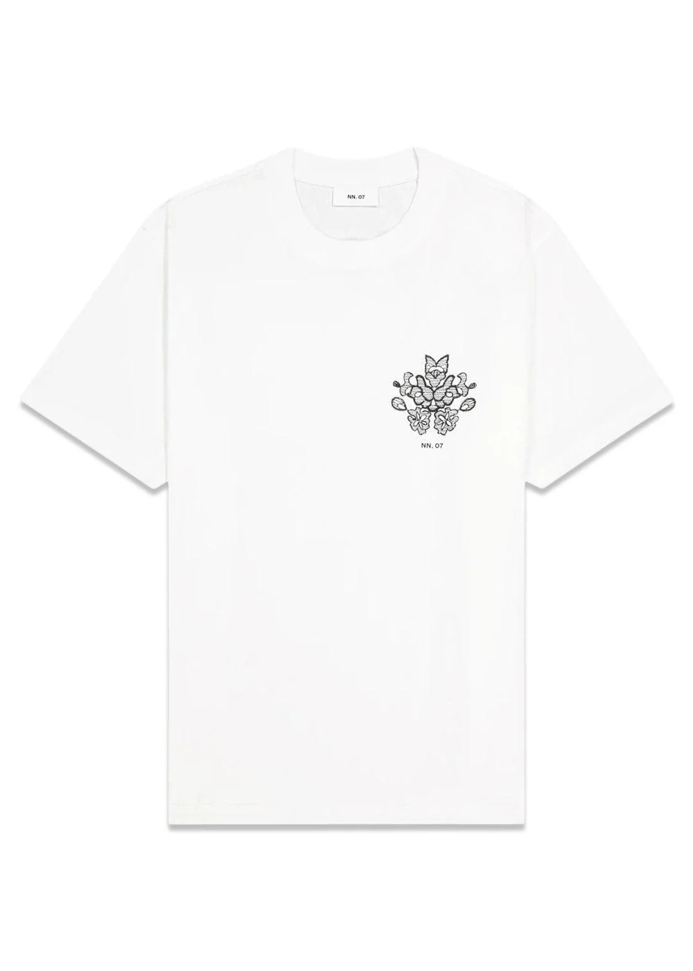 Adam Print Tee 3209 - White
