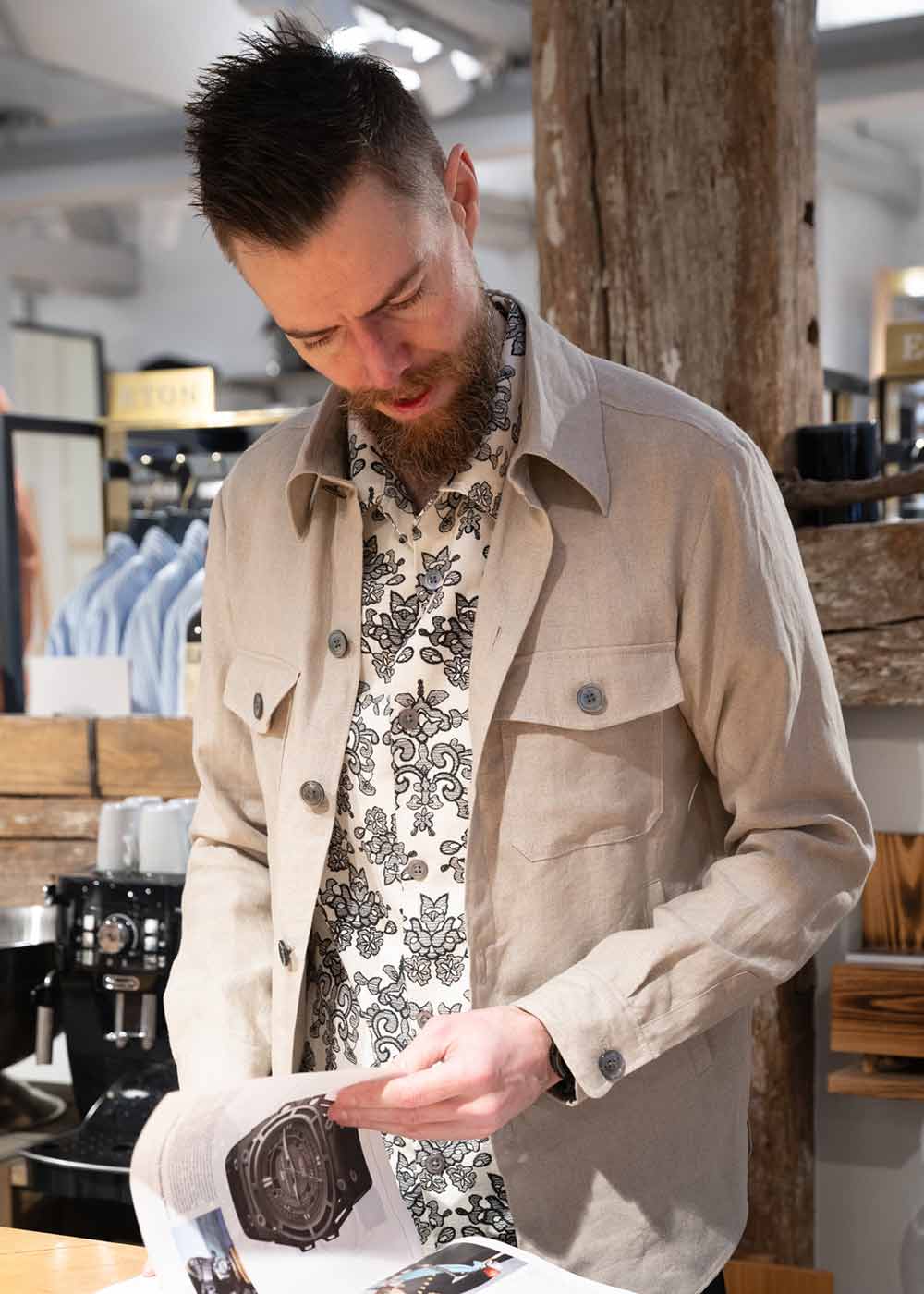 Ole SS Shirt 5210 - Off White - Image 2