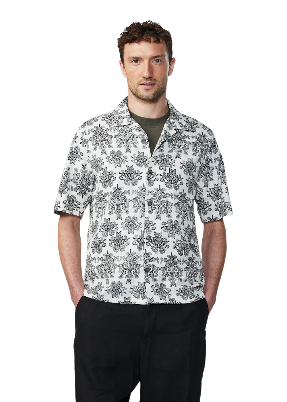 Ole SS Shirt 5210 - Off White - Image 3