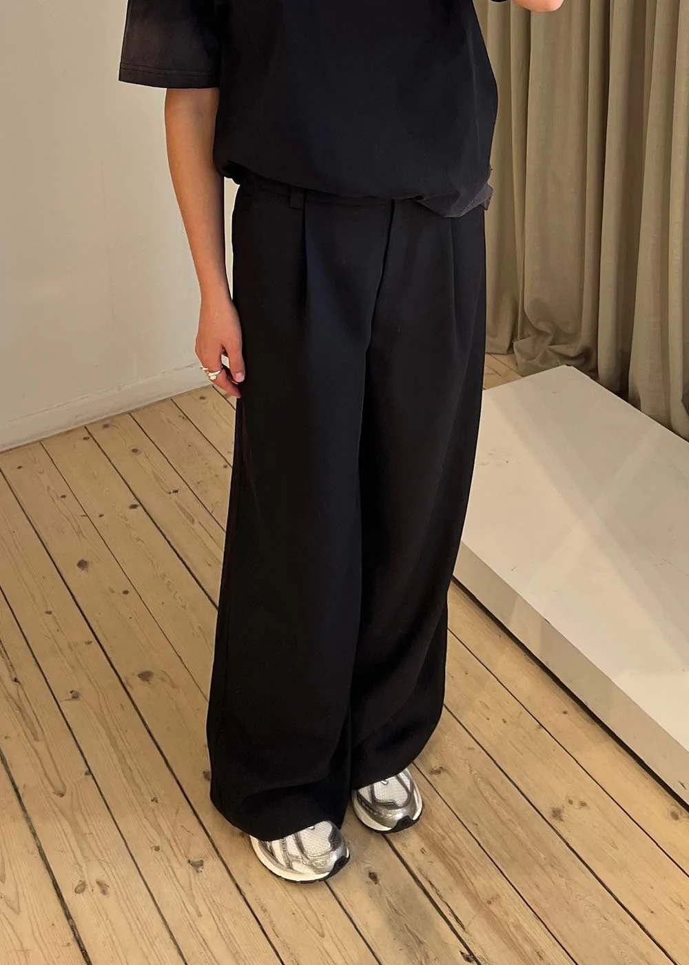 GaleMD 2 wide pants - Black - Image 4