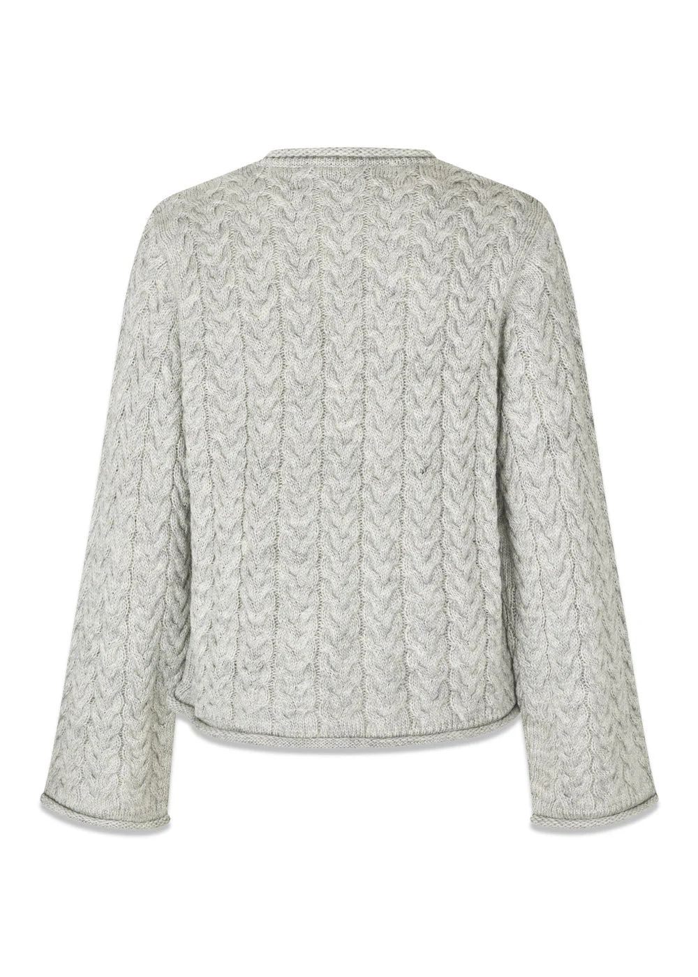 KurtisMD o-neck - Grey Melange - Image 2