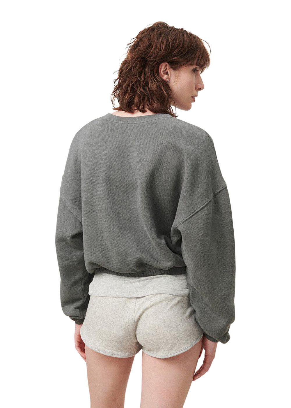 Doven Sweatshirt - Metal Surteint/Overdyed Metal - Image 5