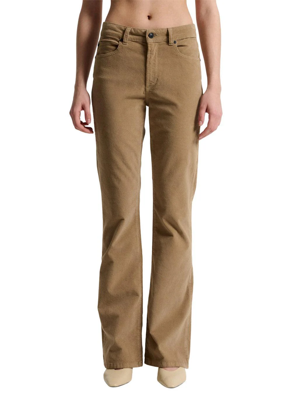 IVY-Tara Jeans Baby Cord - Nuts Brown - Image 3
