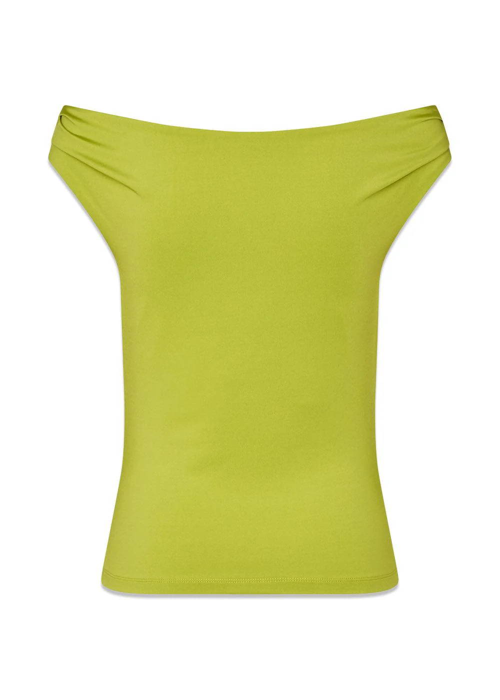 HimaMD off-shoulder top - Golden Lime - Image 2