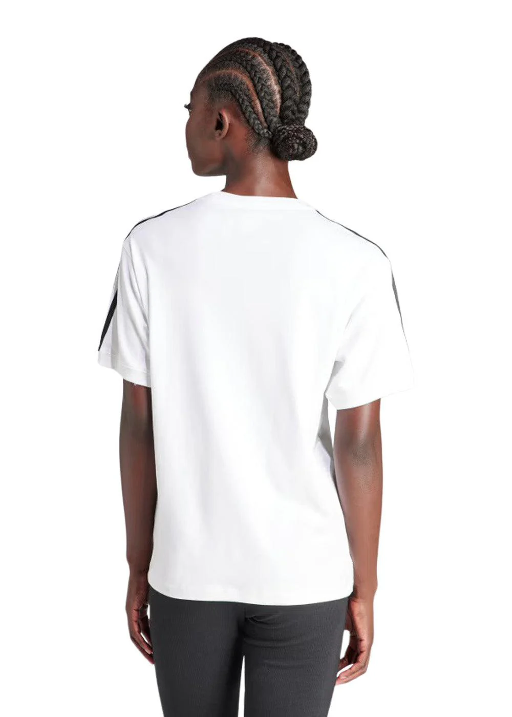 3 STRIPE TEE - White - Image 4