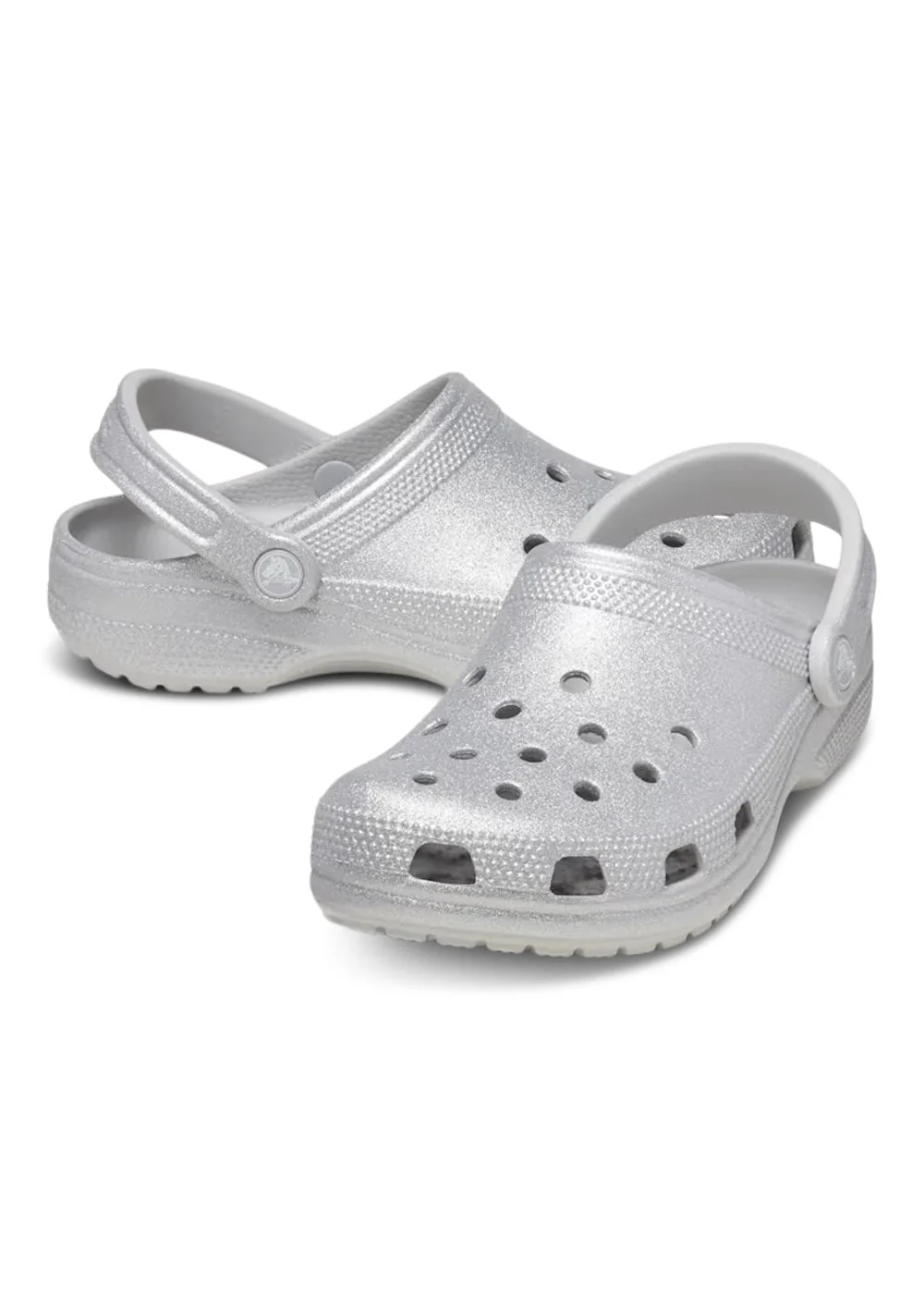 Classic Glitter Clog - Silver Glitter - Image 3