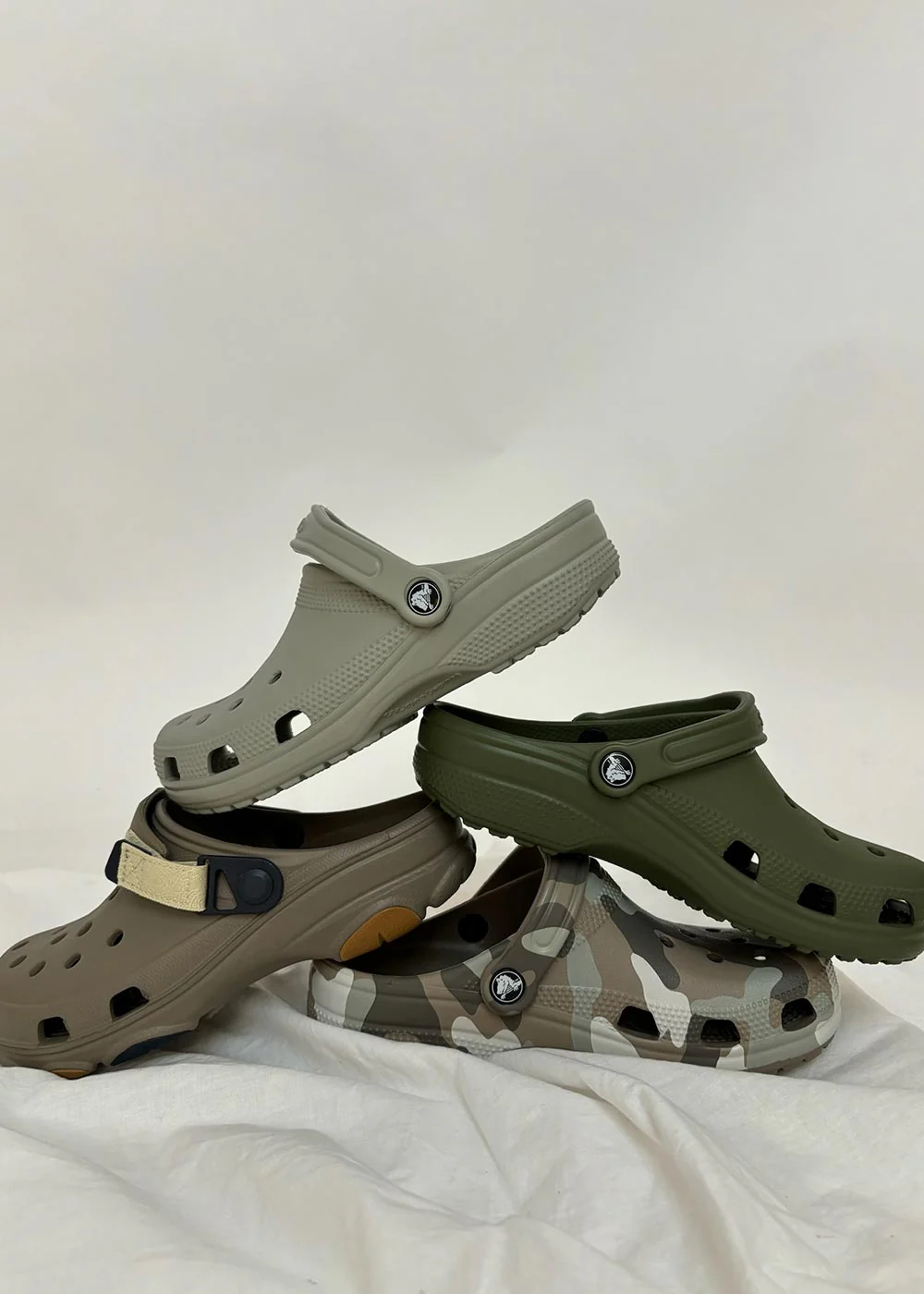 Classic Printed Camo Clog - Mushroom/Multi - Image 4