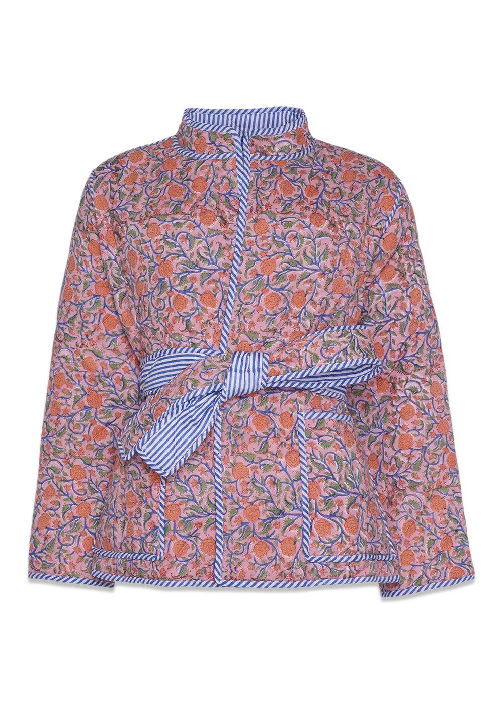 Sussie Organic Cotton Reversible Jacket - Orange Blossom