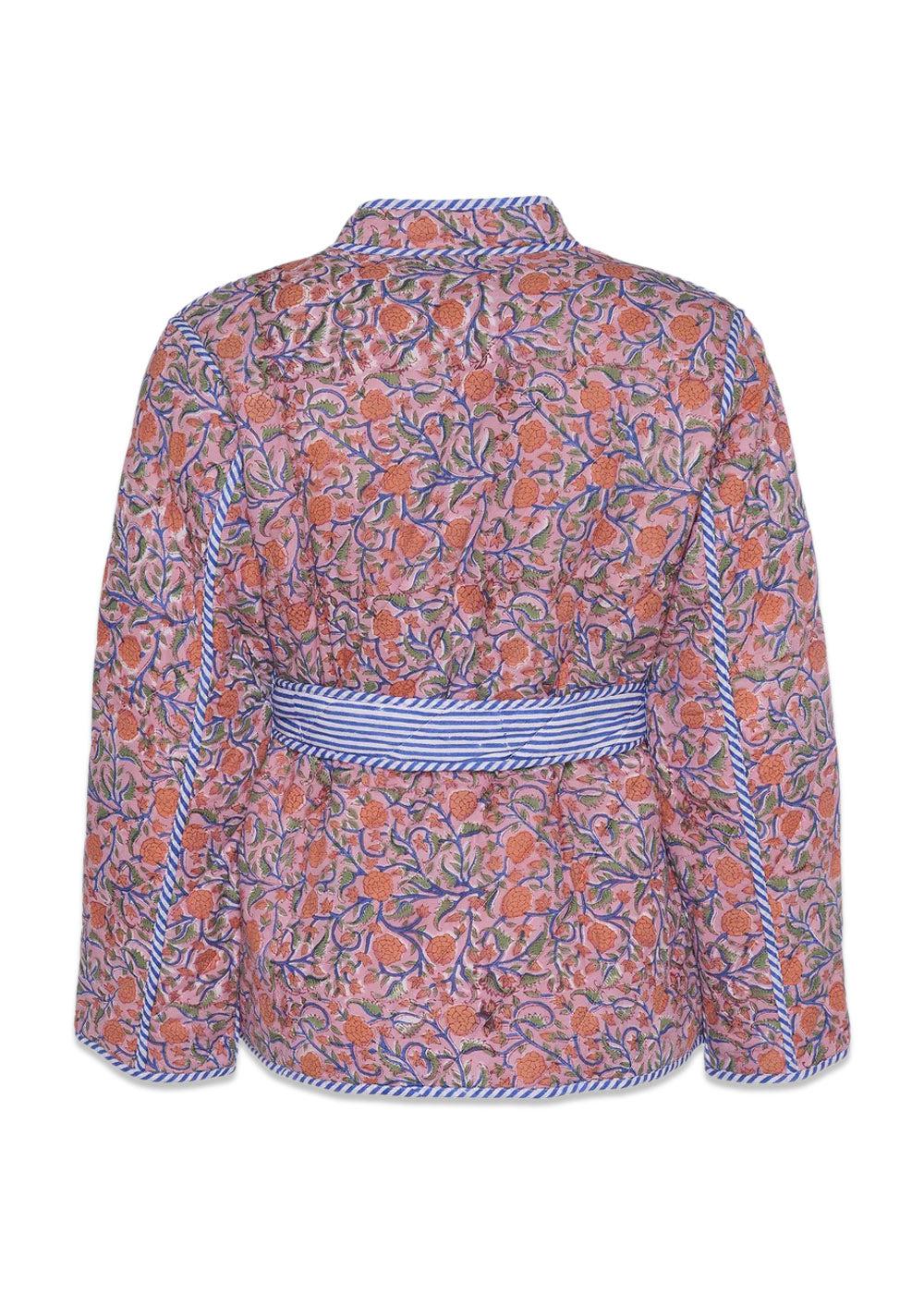 Sussie Organic Cotton Reversible Jacket - Orange Blossom - Image 5