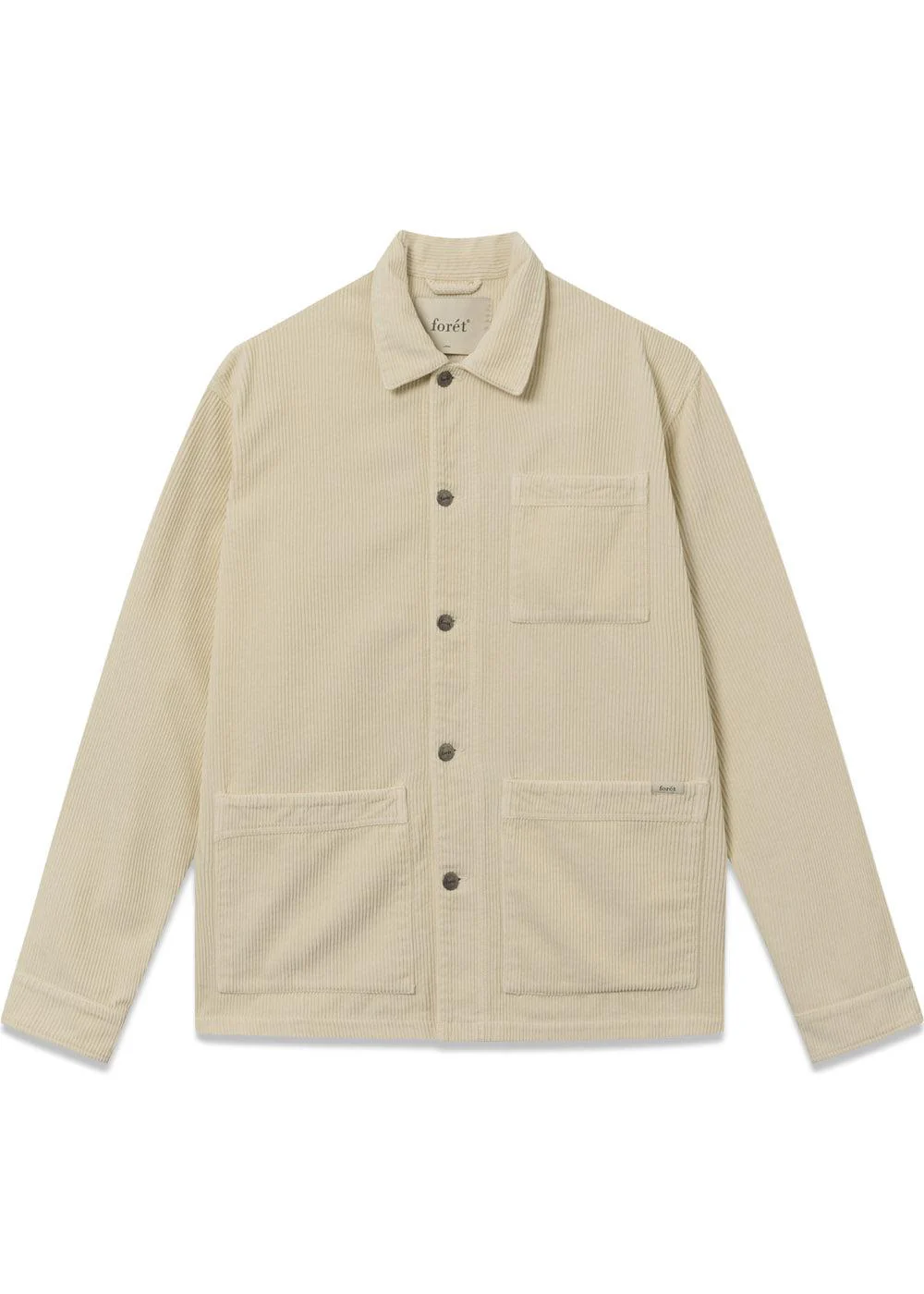 HEYDAY OVERSHIRT - Cream Corduroy