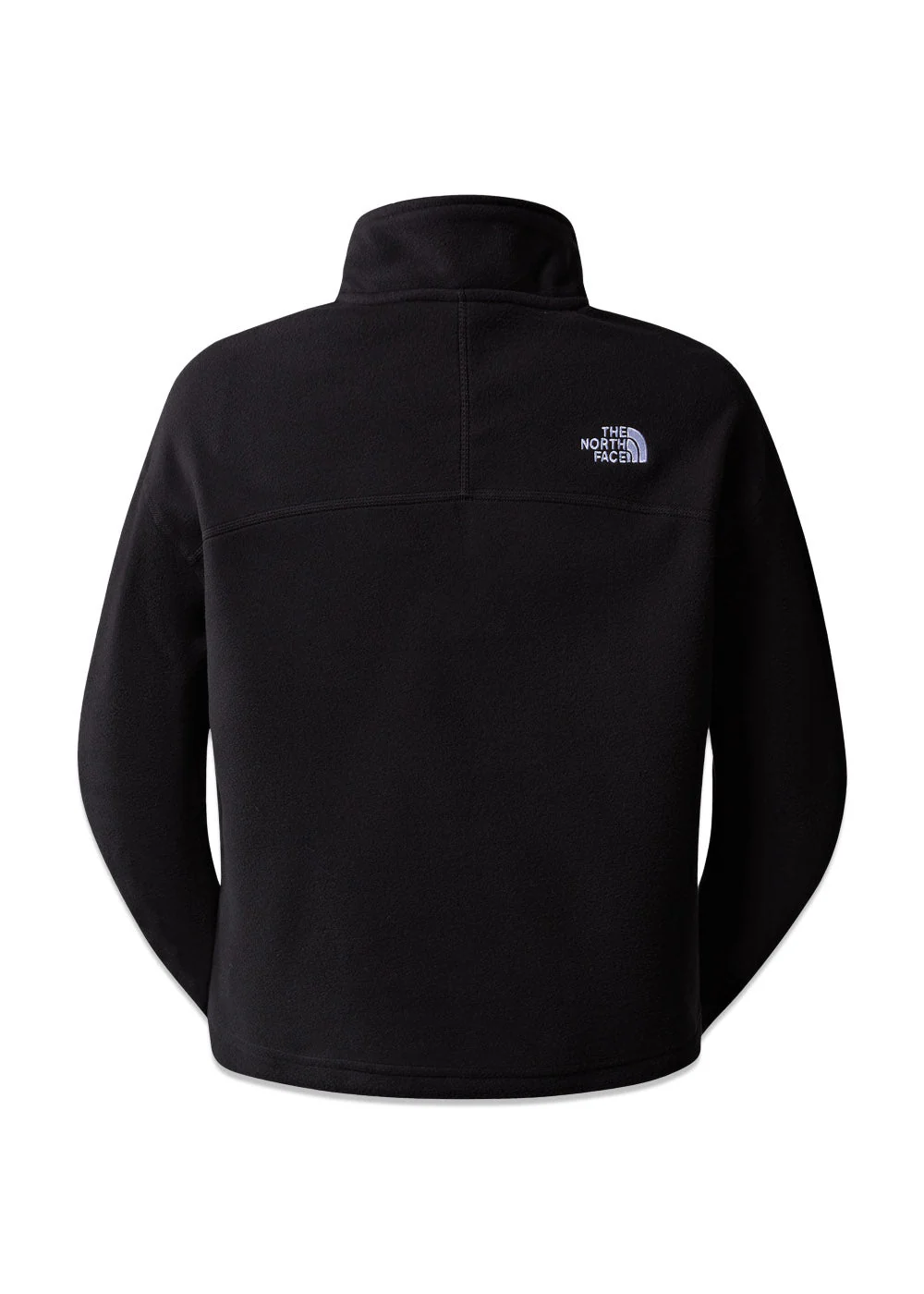 W 100 GLACIER CROPPED 1/4 ZIP FLEECE - Tnf Black - Image 2