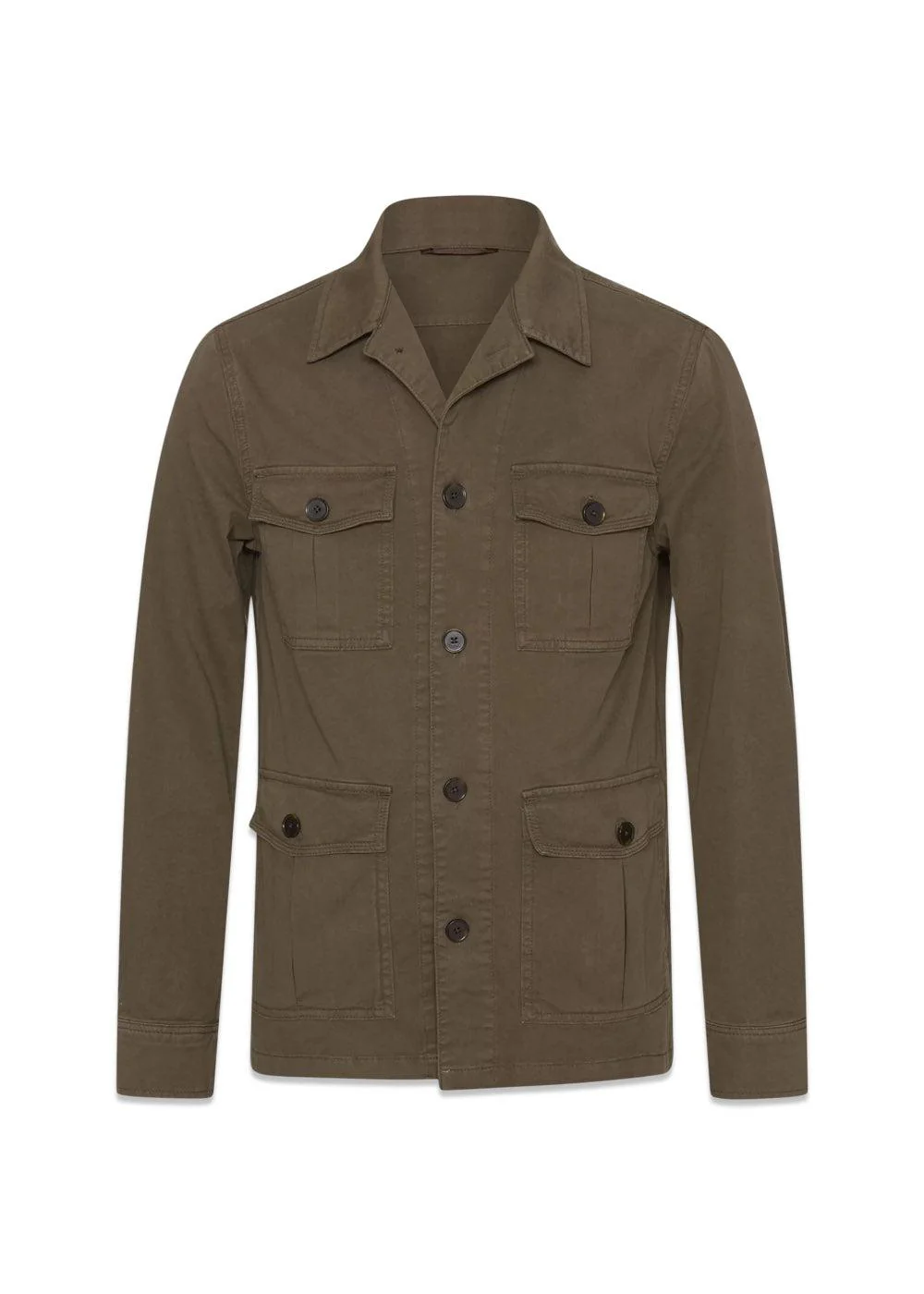 Safari Shirt Jacket - Rosciola Green