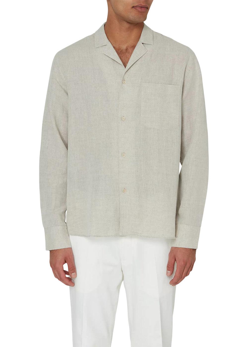 Helios Reg Shirt - Shell Beige - Image 3