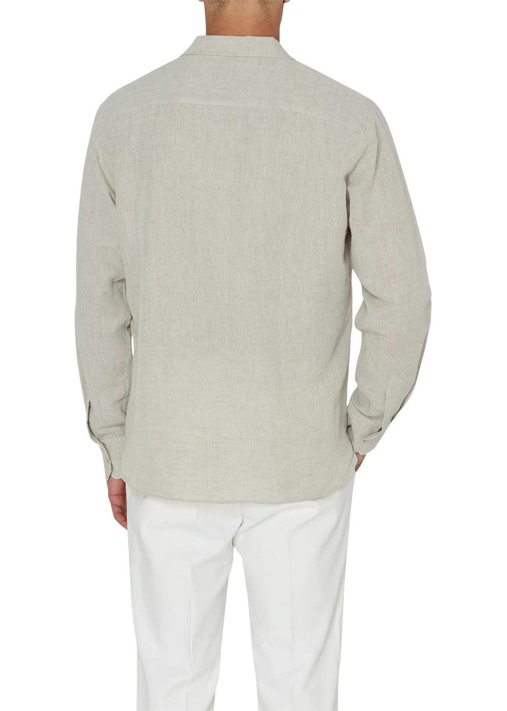 Helios Reg Shirt - Shell Beige - Image 4