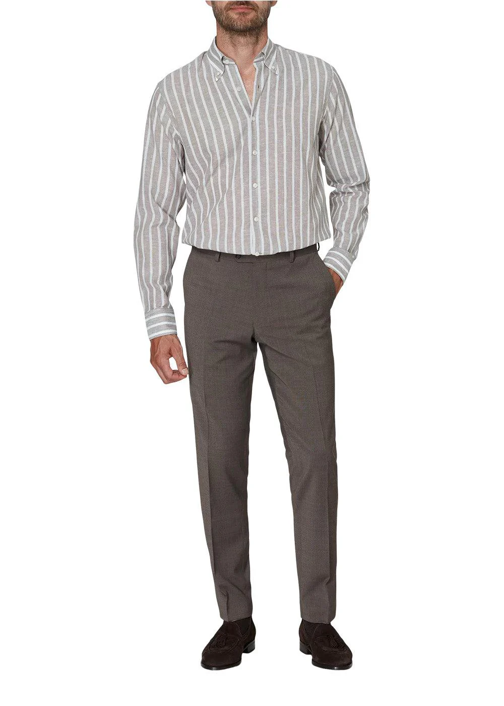 Denz Trousers - Suger Brown - Image 3