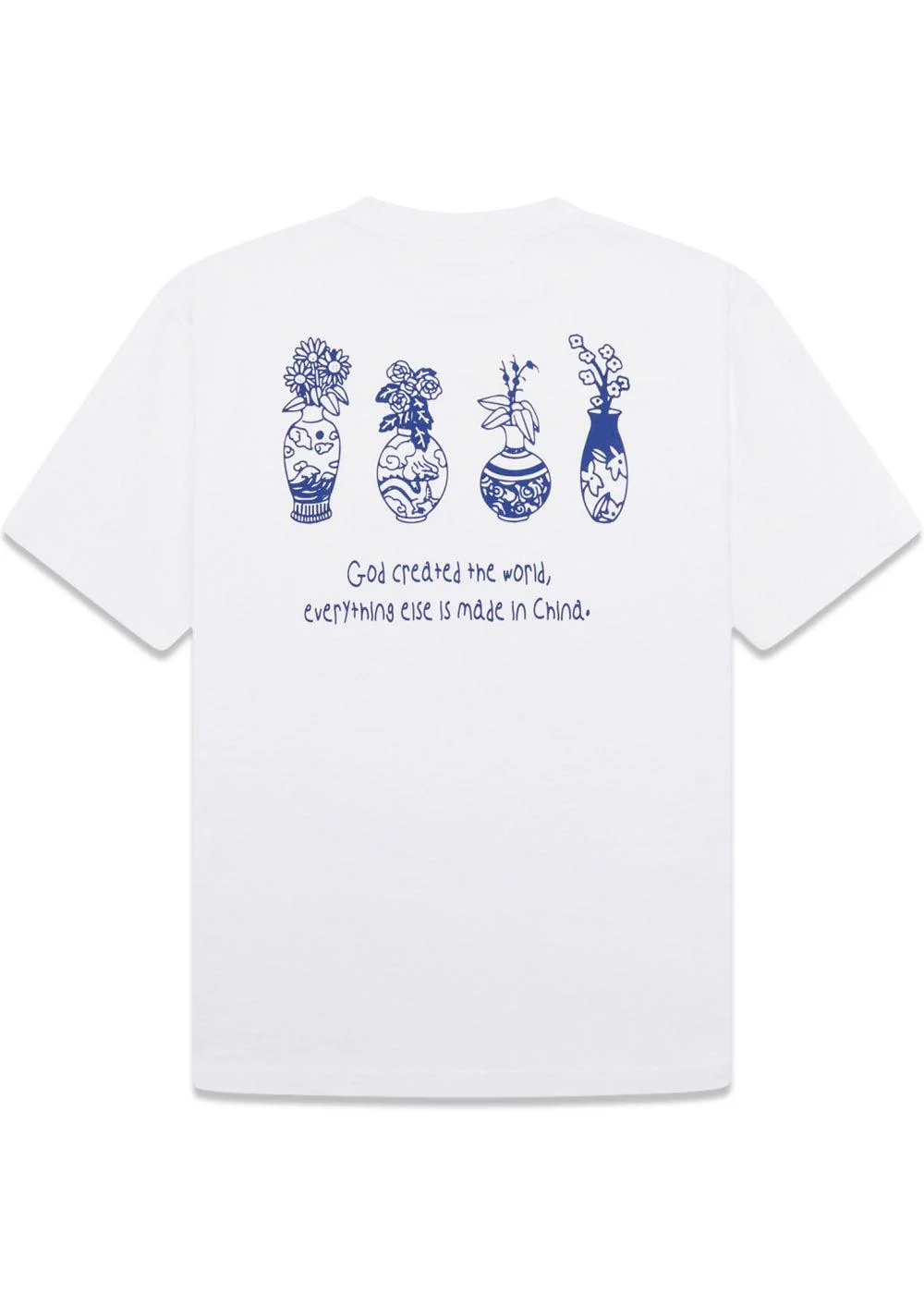 Baine Vase Tee - White - Image 2