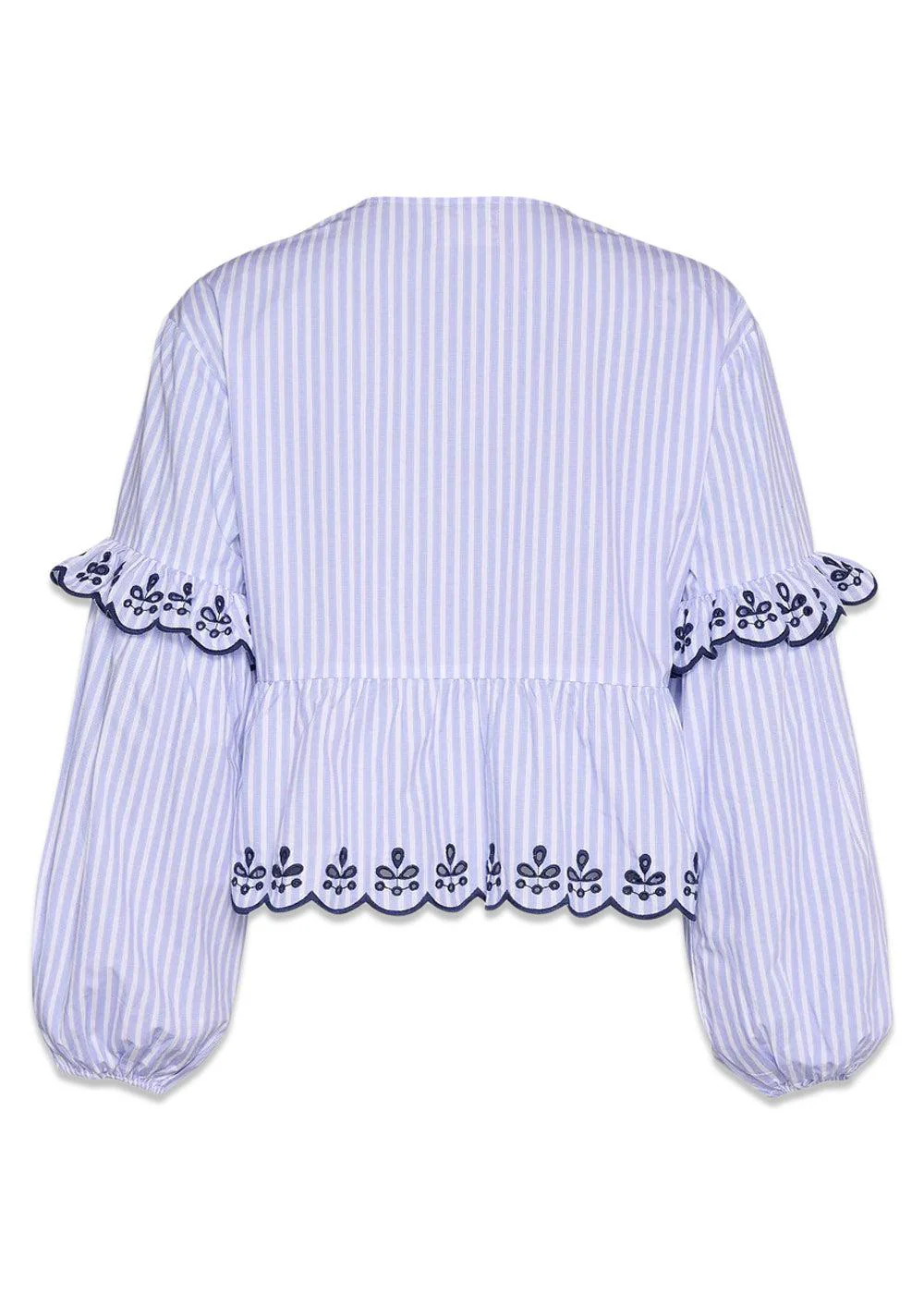 Elin Organic Cotton Top - Ocean - Image 4