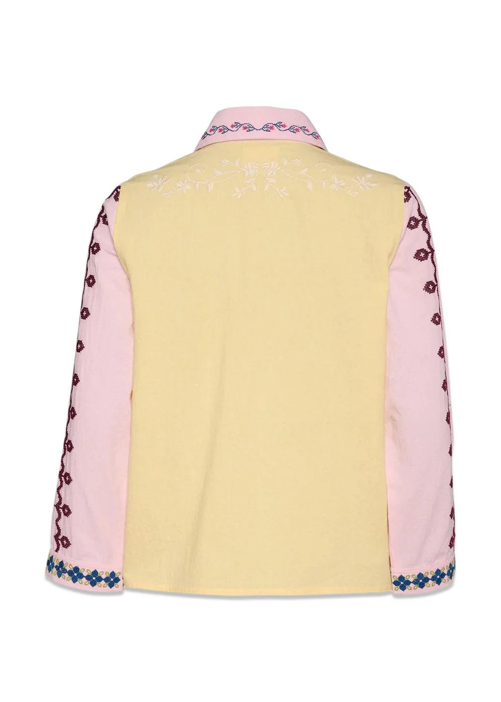 Louise Organic Cotton Shirt - Pastel - Image 2