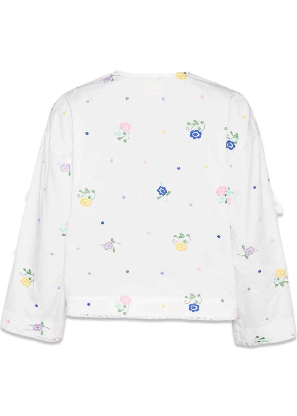 Coho Organic Cotton Top - White Flower - Image 2