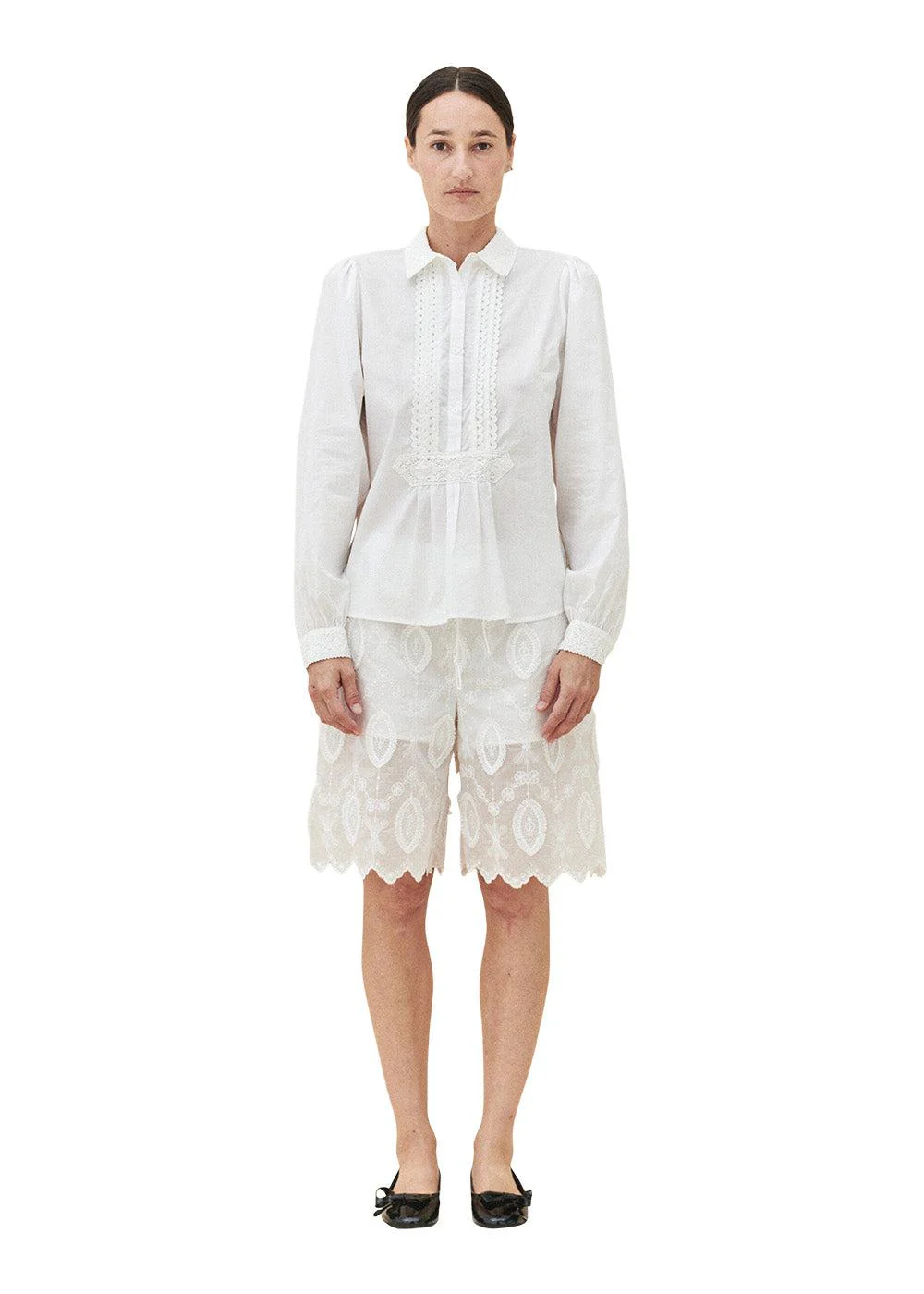 Afrodite Shorts - Cream - Image 3