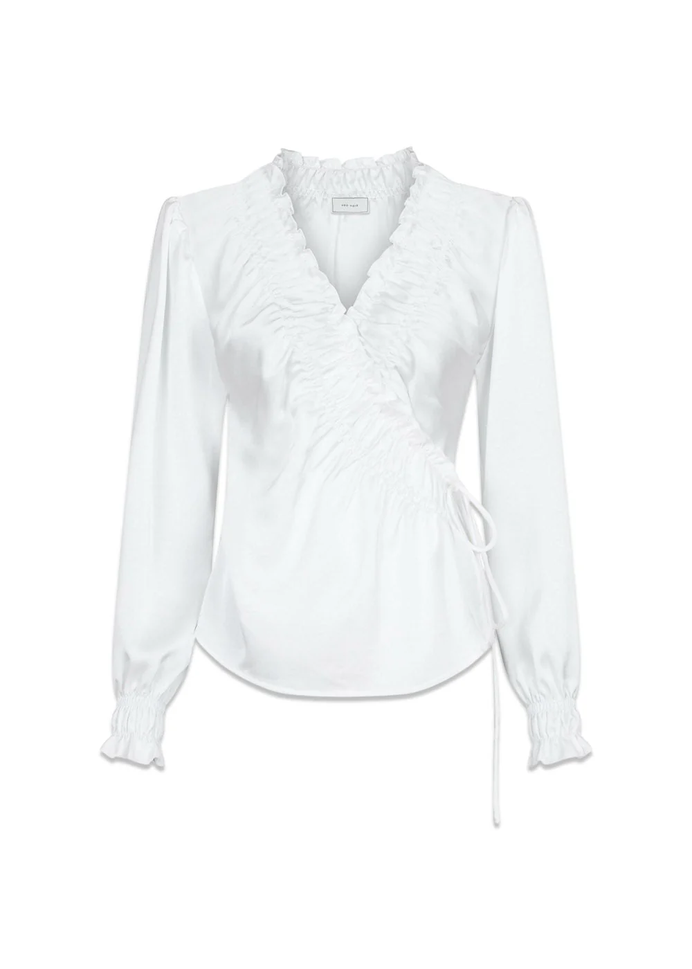 Dessy Heavy Sateen Blouse - White
