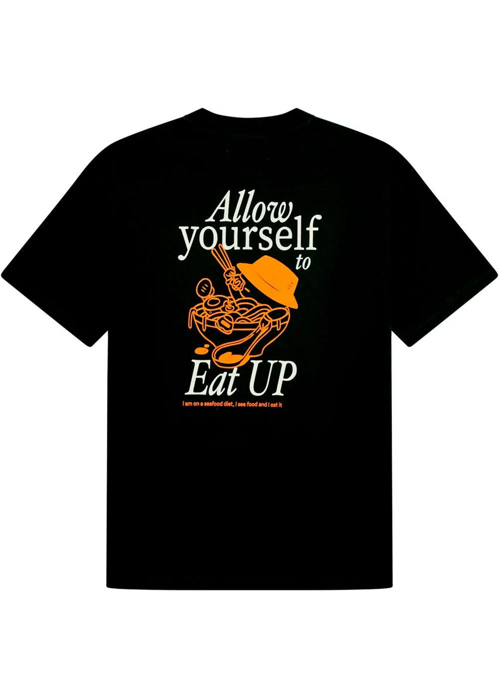 Baine Eat Tee - Black - Image 2
