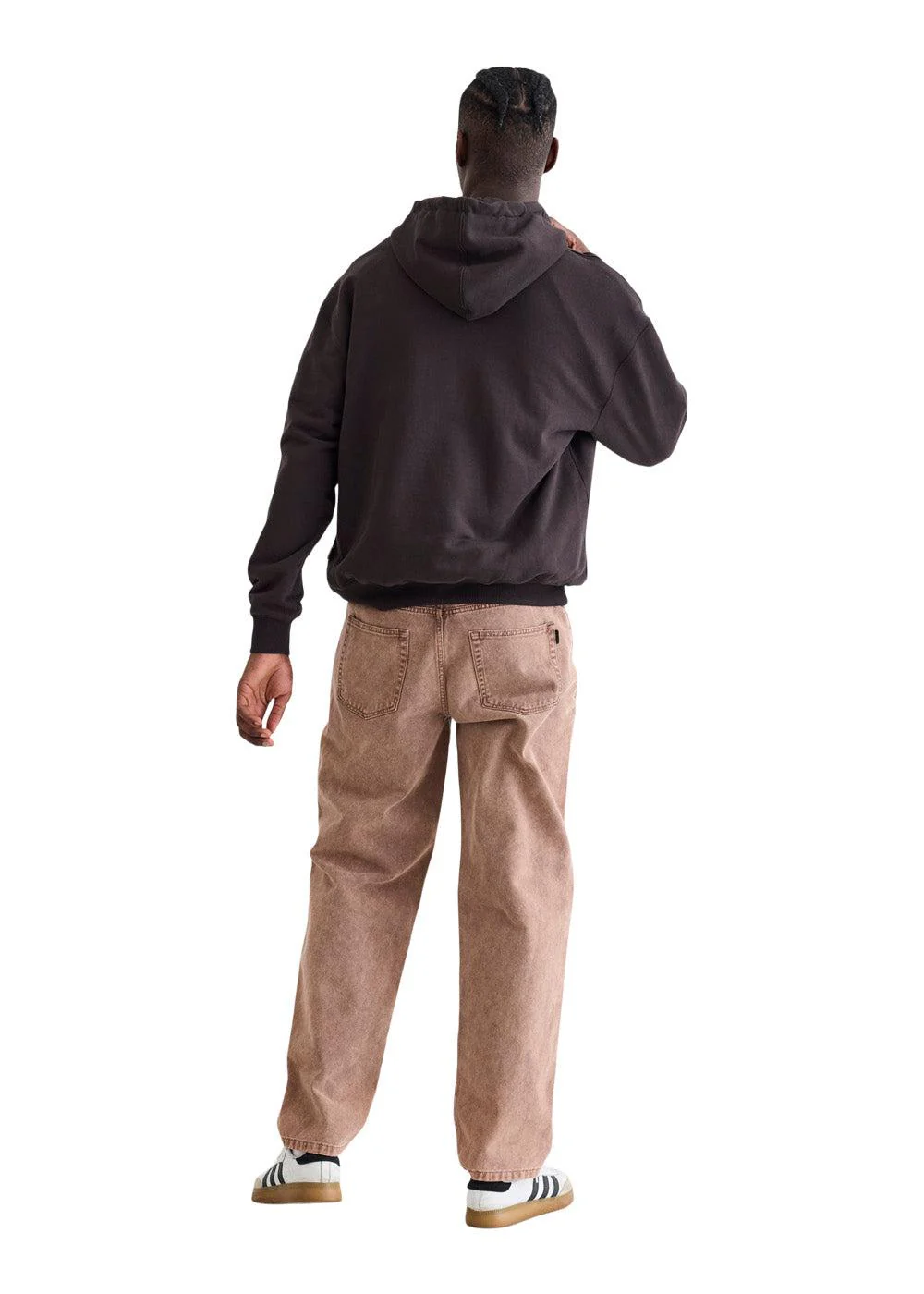Pope Globe Hoodie - Chocolate Brown - Image 3