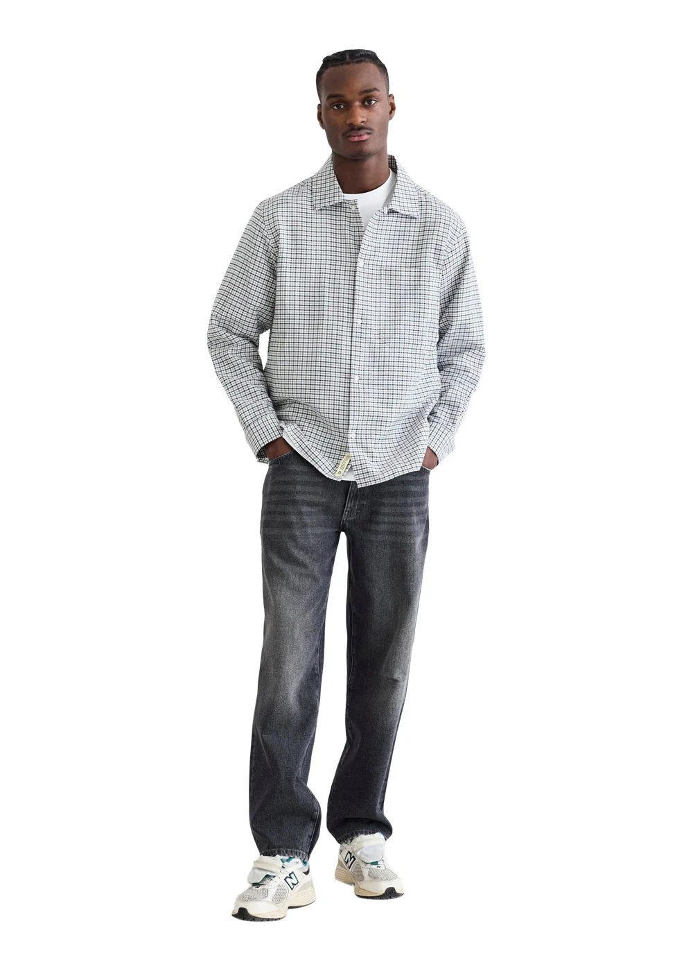 Glixto Check Shirt - Off White - Image 2