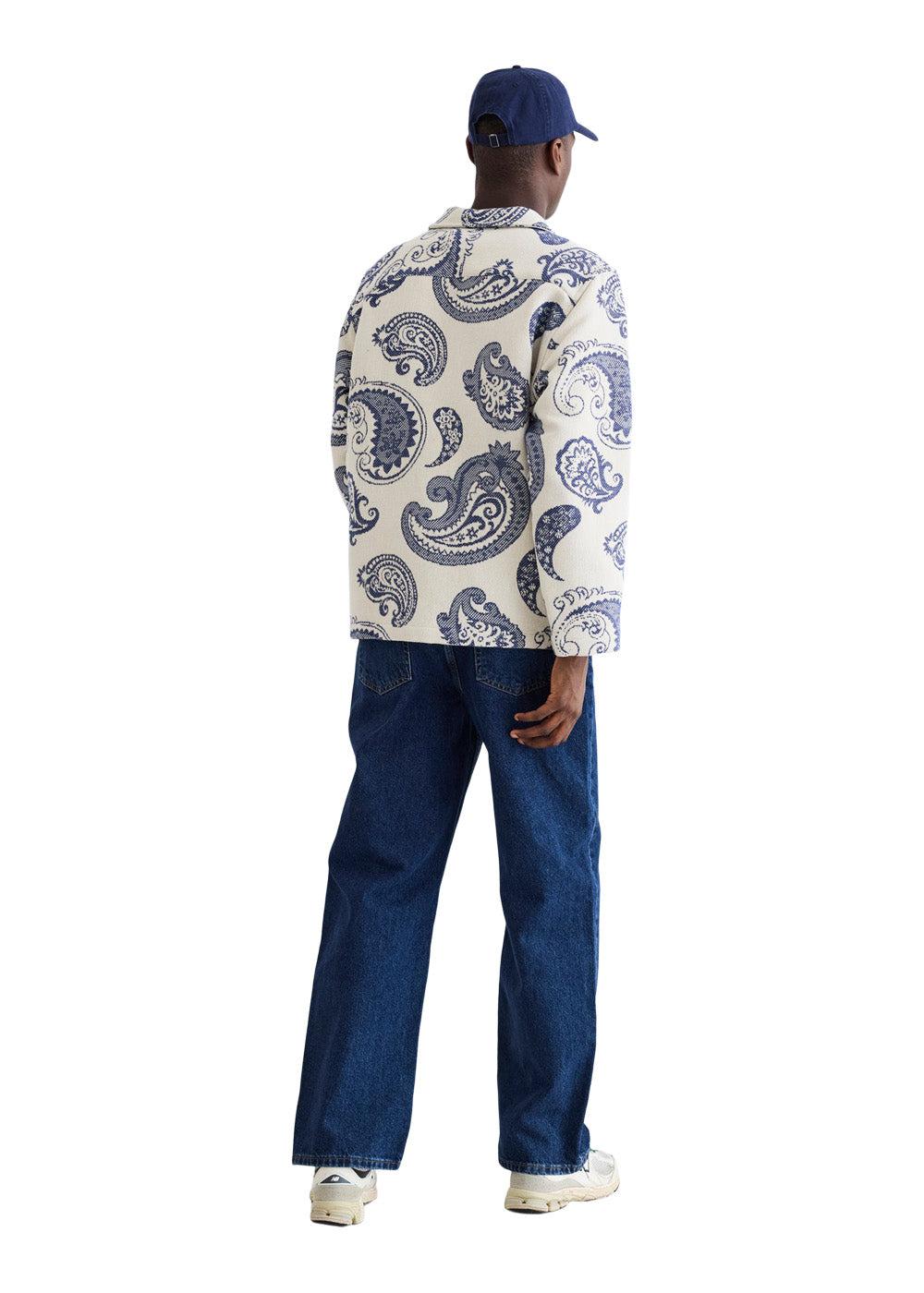 Blade Jaquard Jacket - Cobalt Blue - Image 3