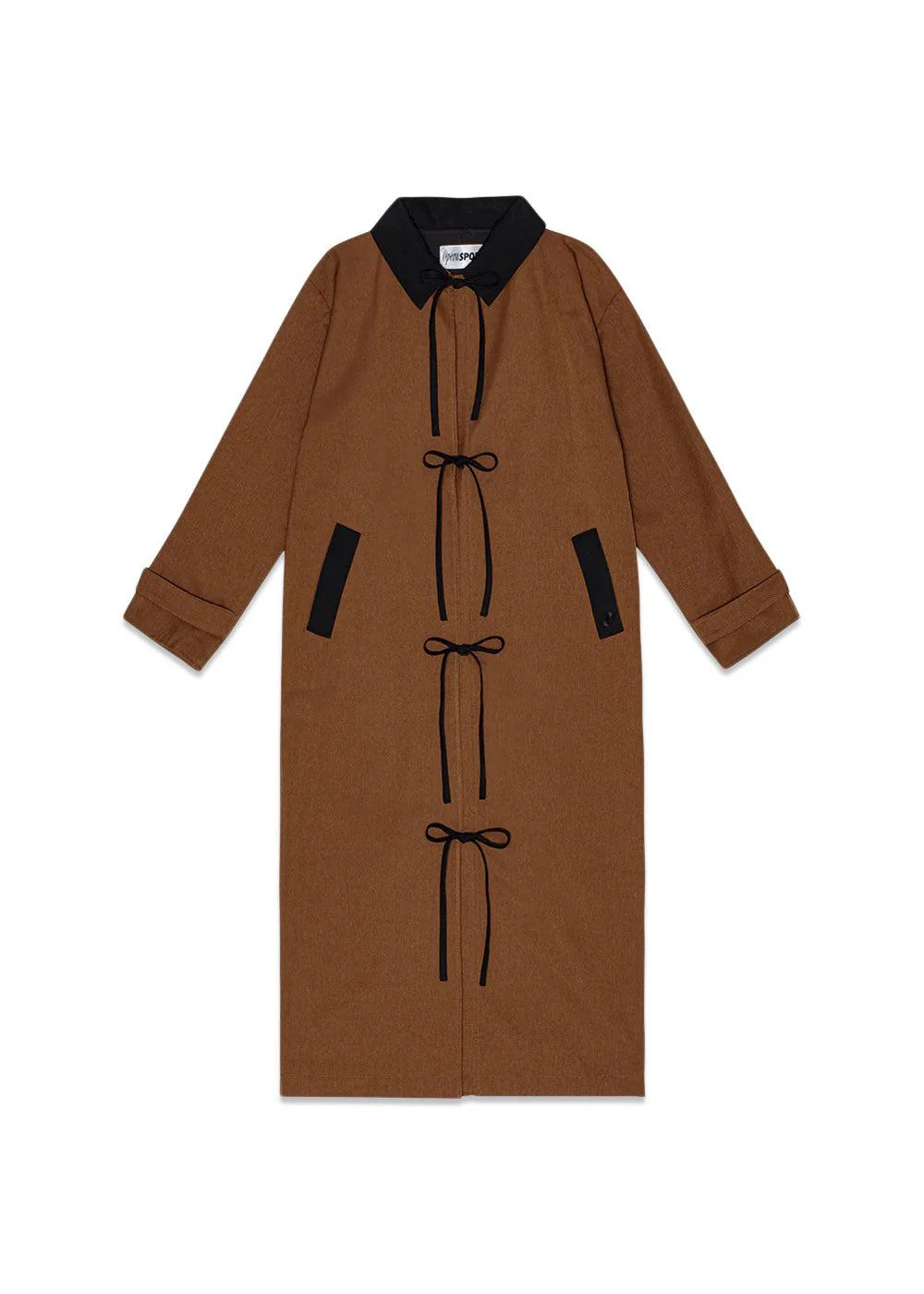 ISAURA COAT - Brown/Black