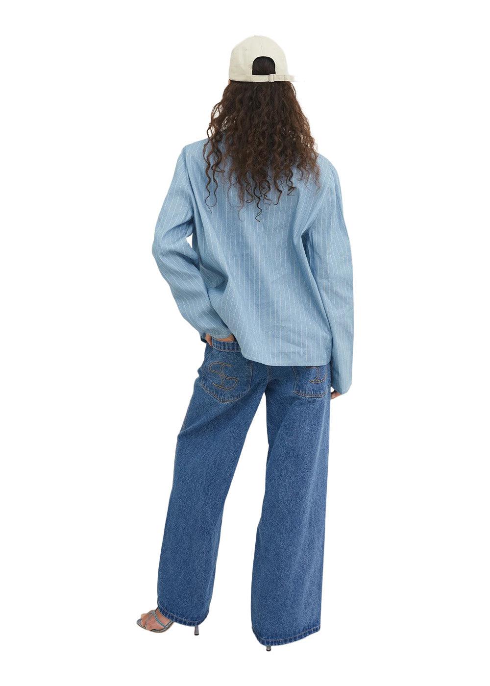 ALICE SHIRT - Blue - Image 4