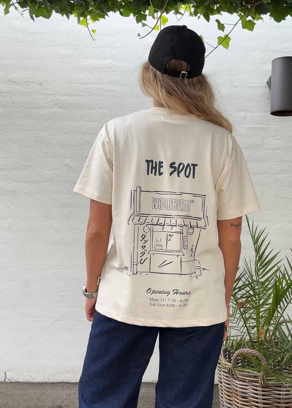 Balo Spot Tee - Off White - Image 3