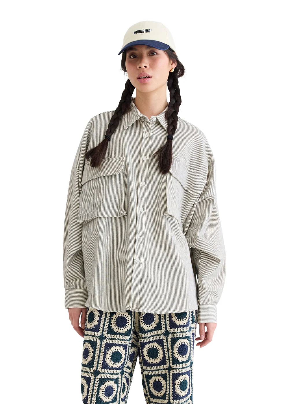 Kendal Cargo Shirt - Off White - Image 2